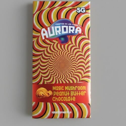 IGvzzAAP8d Aurora Magic Mushroom Chocolate Bar 5g – Peanut Butter