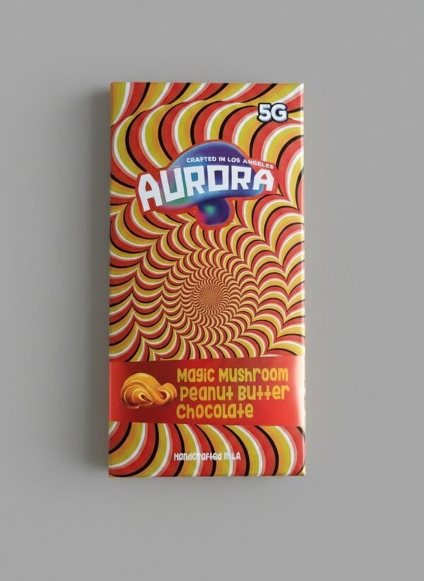 Aurora Magic Mushroom Chocolate Bar 5g – Peanut Butter