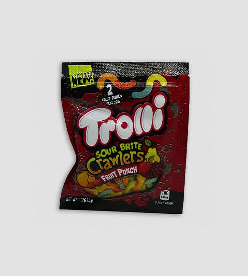 Trolli Sour Brite Crawlers 600mg